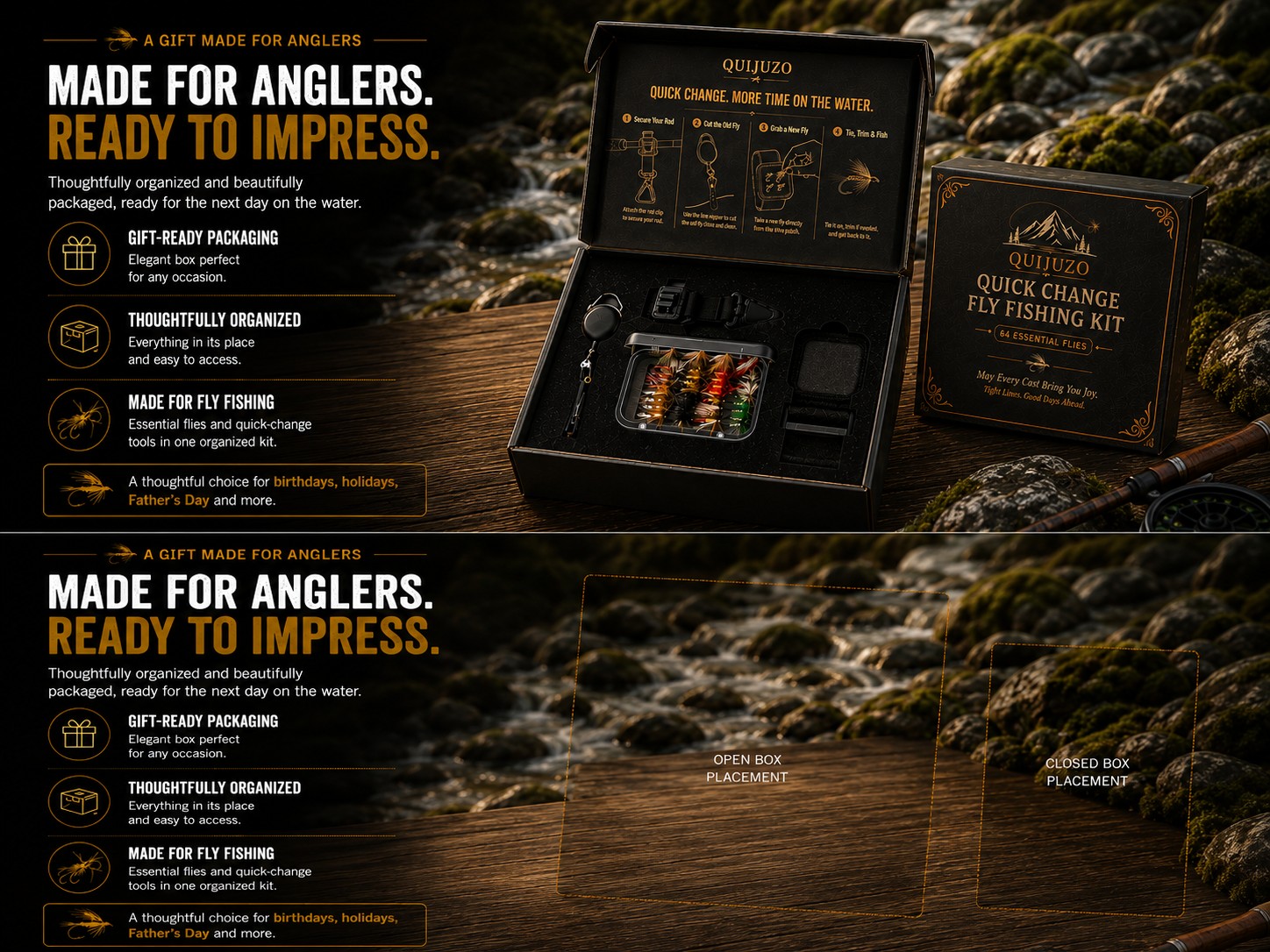 Quick-Change Fly Fishing Lure Kit