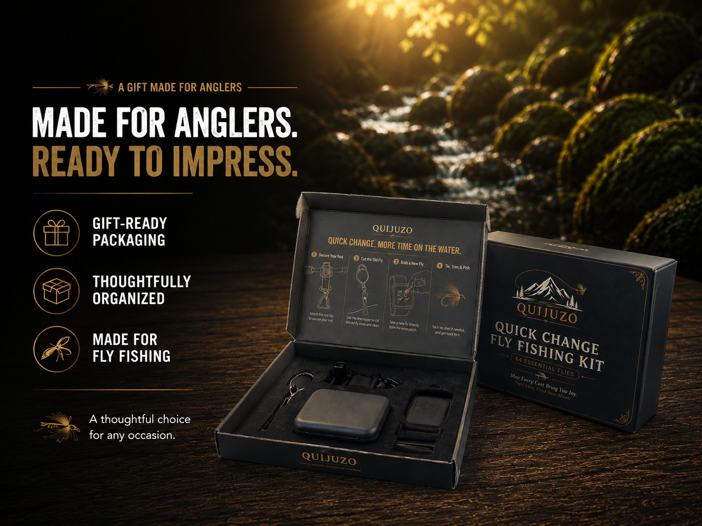 Quick-Change Fly Fishing Lure Kit